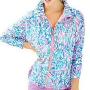 EUC Lilly Pulitzer DeeDee Zip Up Size XS